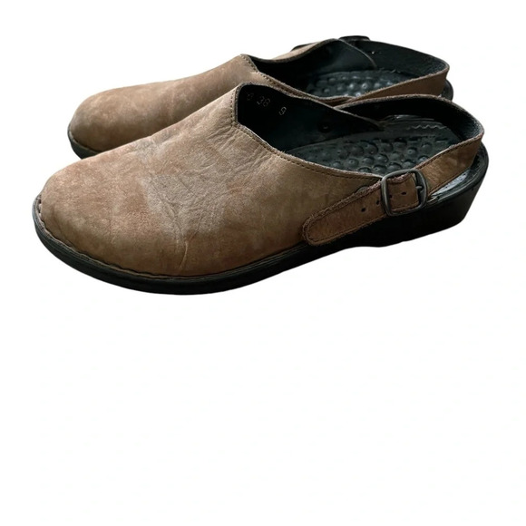 Josef Seibel Shoes Womens 38 Mule Clogs Heels Comfort Brown Slip On Size 38 - Picture 1 of 7